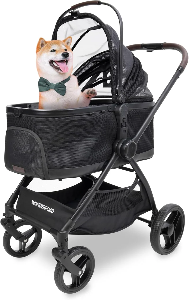 WonderFold P3 3-in-1 Pet Stroller Travel System