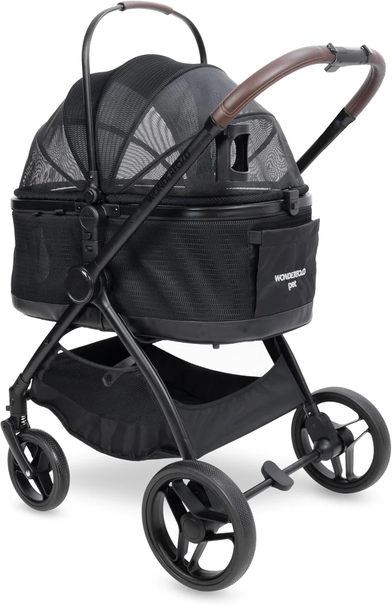 WonderFold P3 3-in-1 Pet Stroller Travel System