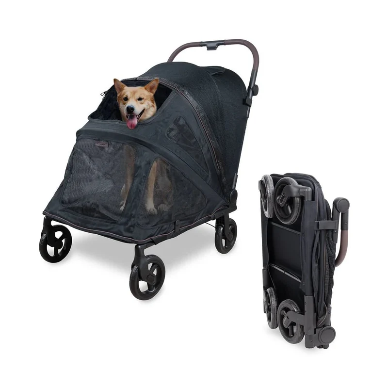 WonderFold Hudson Pet Stroller | with FlatFold™ Technology