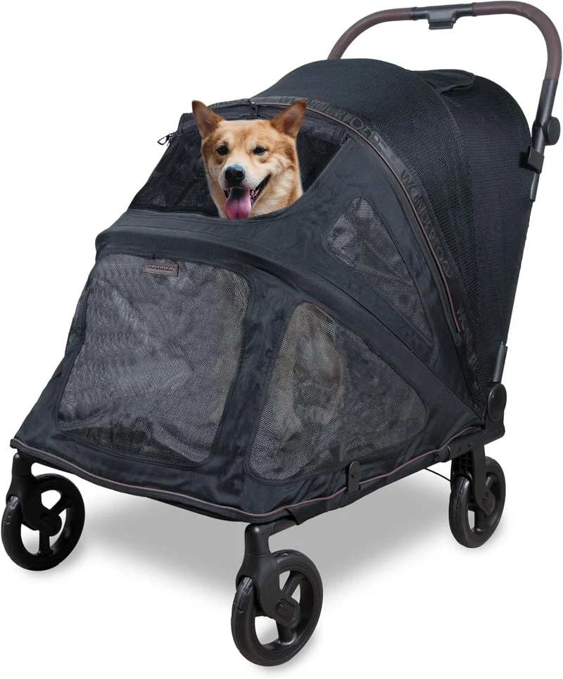 WonderFold Hudson Pet Stroller | with FlatFold™ Technology