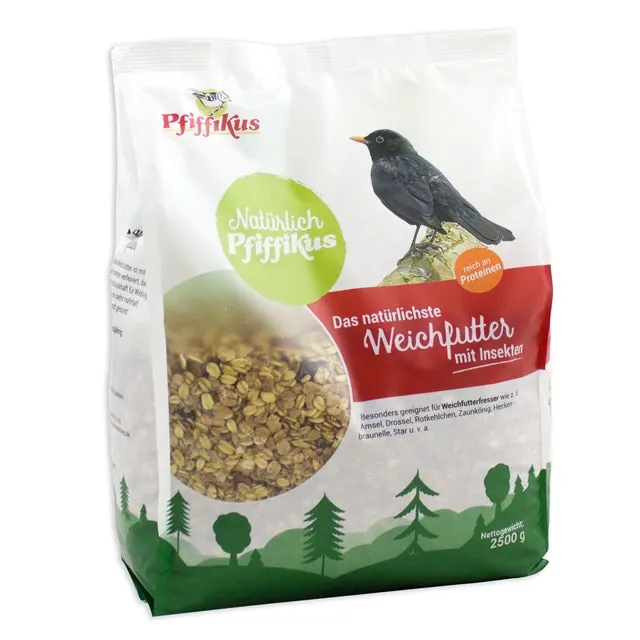 Natürlich Pfiffikus Weichfutter mit Insekten
