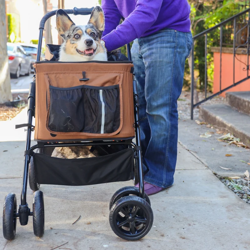 Petique Dynamic 4-in-1 Pet Stroller Travel System