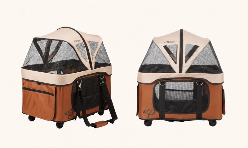 Petique Dynamic 4-in-1 Pet Stroller Travel System