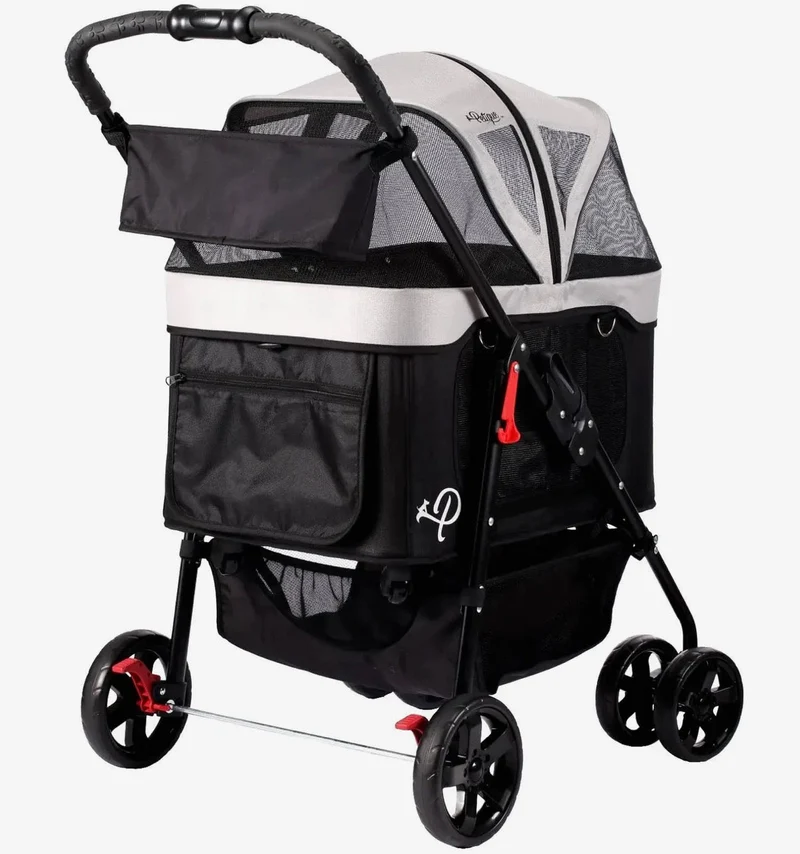 Petique Dynamic 4-in-1 Pet Stroller Travel System