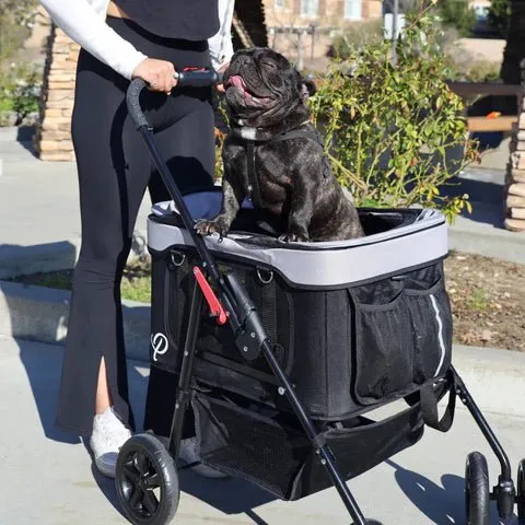 Petique Dynamic 4-in-1 Pet Stroller Travel System