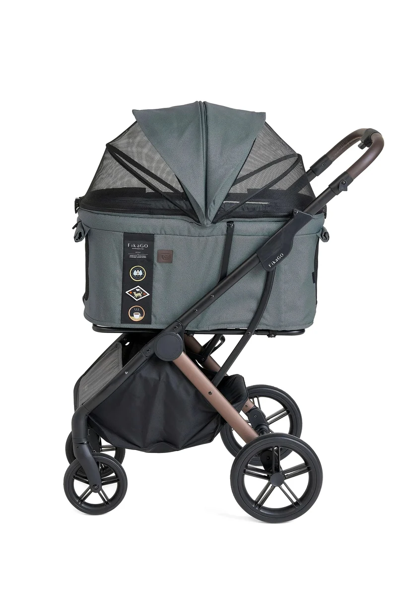 FikaGO Agile 2 Pet Stroller | Auto One-Second Fold
