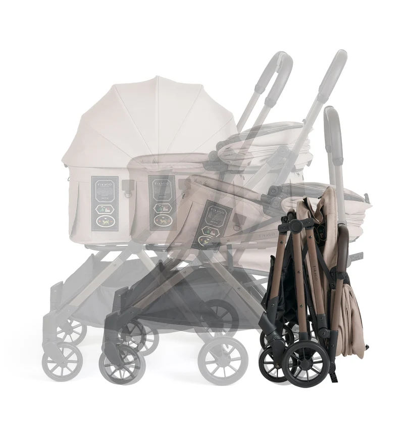 FikaGO FREE TO GO 2.5 Pet Stroller | Auto One-Second Fold