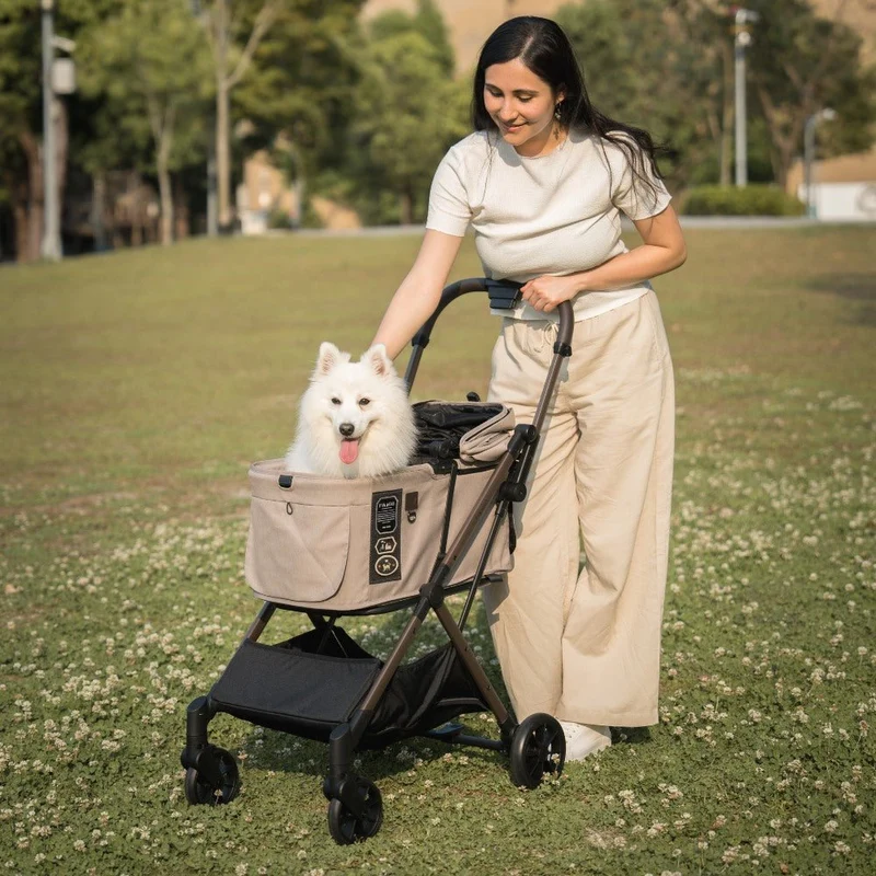 FikaGO FREE TO GO 2.5 Pet Stroller | Auto One-Second Fold