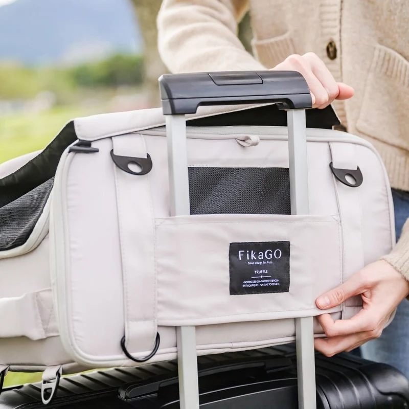 FikaGO Truffle | 6-in-1 Folding Pet Carrier | Airline Approved