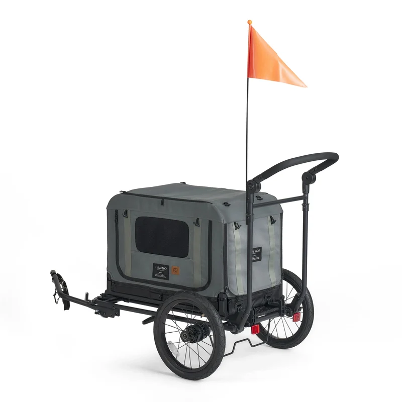 FikaGO King + Queen Pet Wagon | 3-in-1 Wagon & Multi-Size Kennel & Bike Trailer