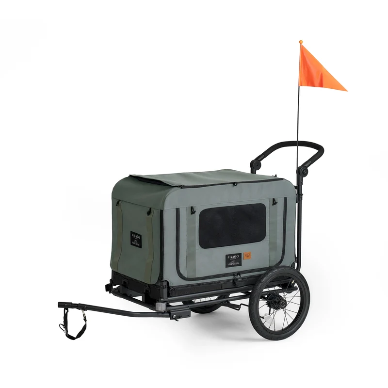 FikaGO King + Queen Pet Wagon | 3-in-1 Wagon & Multi-Size Kennel & Bike Trailer