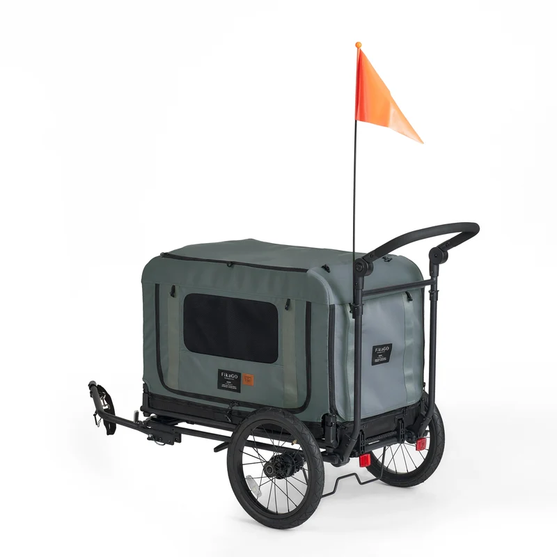 FikaGO King + Queen Pet Wagon | 3-in-1 Wagon & Multi-Size Kennel & Bike Trailer