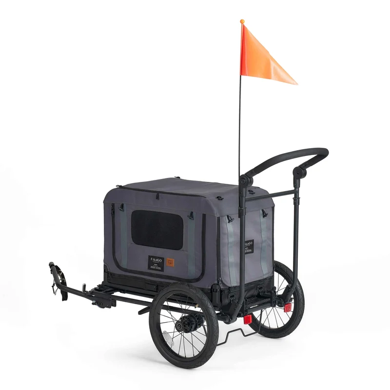 FikaGO King + Queen Pet Wagon | 3-in-1 Wagon & Multi-Size Kennel & Bike Trailer