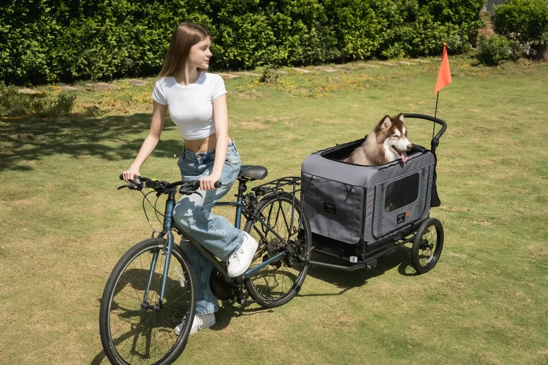 FikaGO King + Queen Pet Wagon | 3-in-1 Wagon & Multi-Size Kennel & Bike Trailer