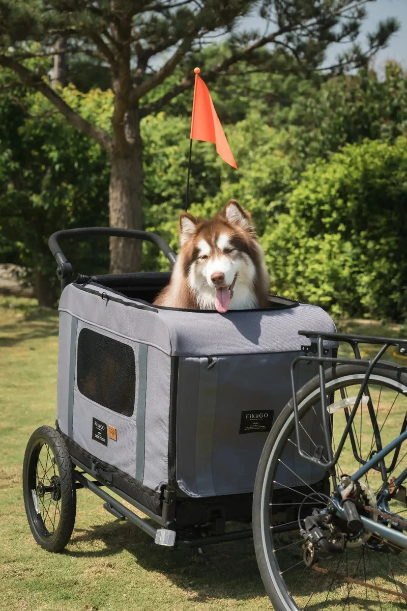 FikaGO King + Queen Pet Wagon | 3-in-1 Wagon & Multi-Size Kennel & Bike Trailer