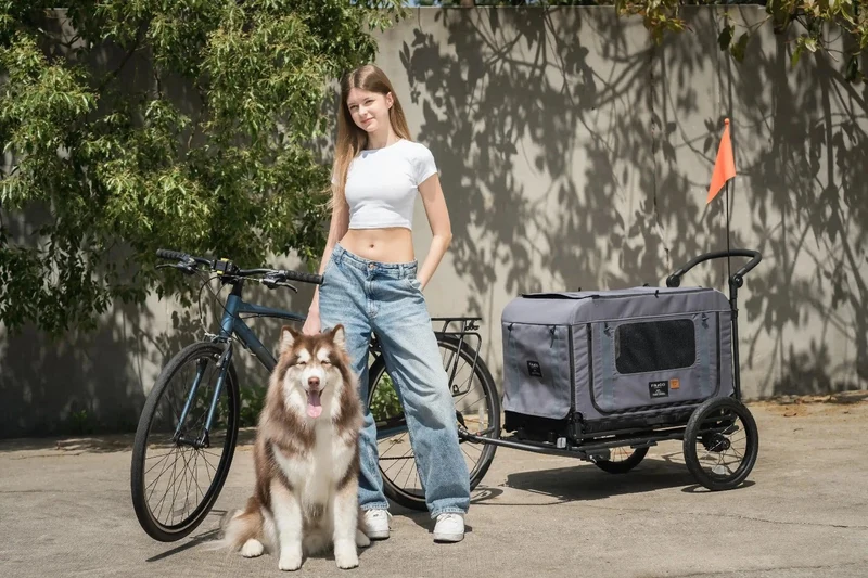 FikaGO King + Queen Pet Wagon | 3-in-1 Wagon & Multi-Size Kennel & Bike Trailer