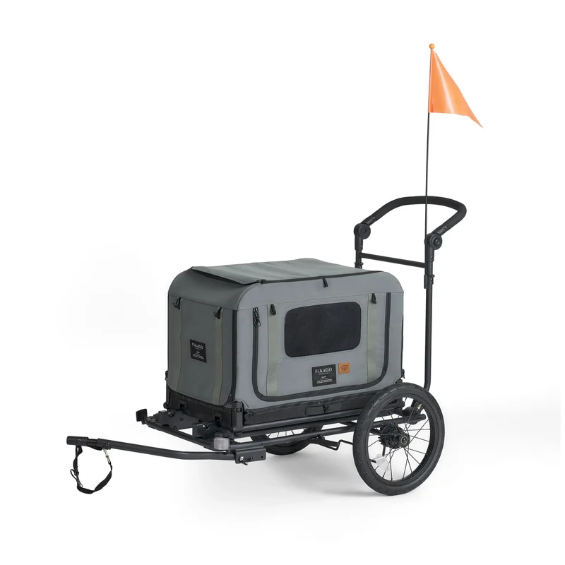 FikaGO King + Queen Pet Wagon | 3-in-1 Wagon & Multi-Size Kennel & Bike Trailer