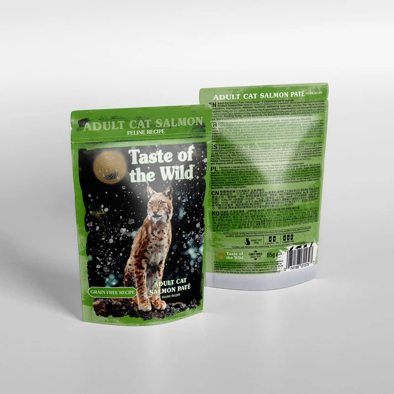 Taste Of The Wild Adult Cat Salmon Pate Grain-Free Wet Cat Food 85G
