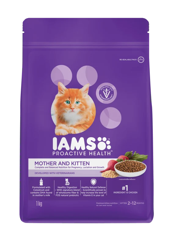IAMS Proactive Health - Pregnancy, Lactation, & Growth - Mother & Kitten Dry Food