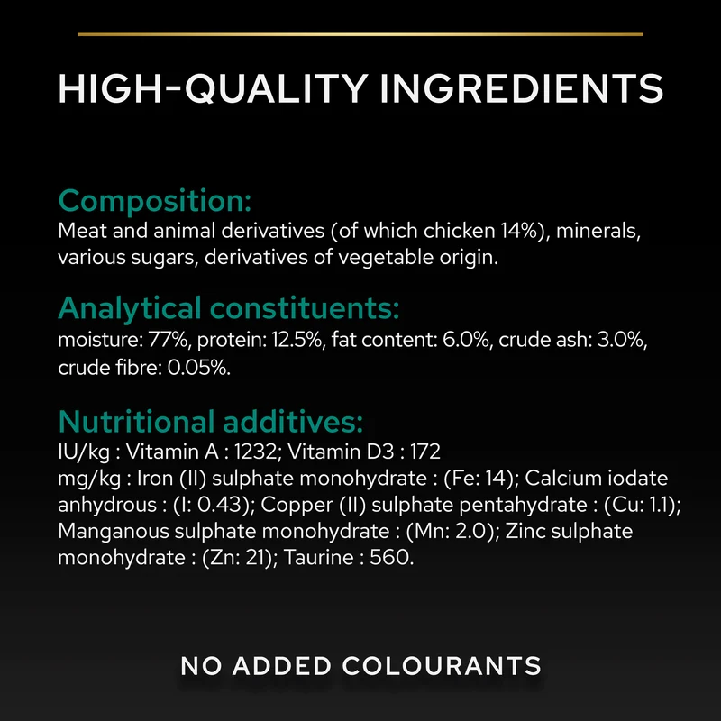 Purina Pro Plan Adult Maintenance Chicken Terrine Wet Cat Food 85G