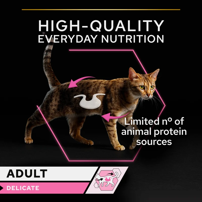 Purina Pro Plan Adult Delicate Digestion Turkey Mousse Wet Cat Food 85G