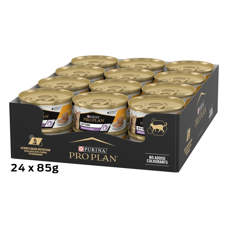 Purina Pro Plan Kitten Healthy Start Chicken Mousse Wet Cat Food 85G