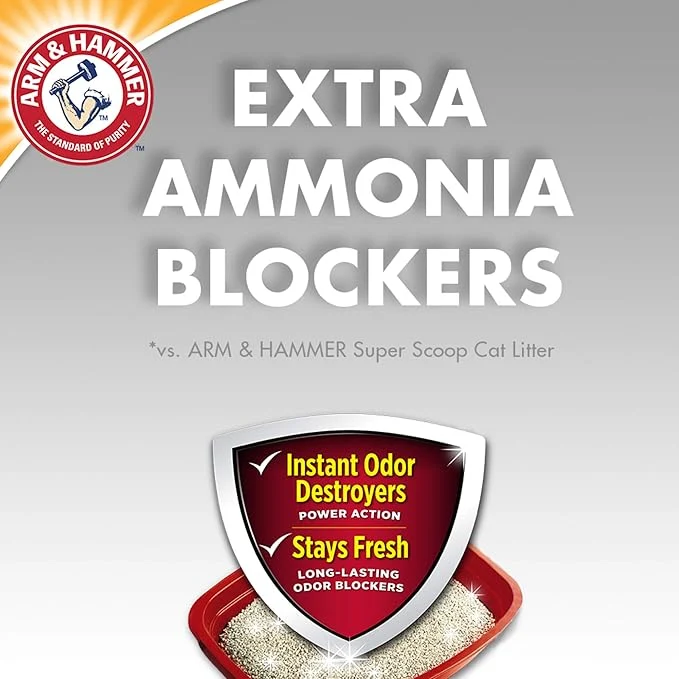 Arm&Hammer Unscented Multi-Cat Clumping Cat Litter 9.07Kg