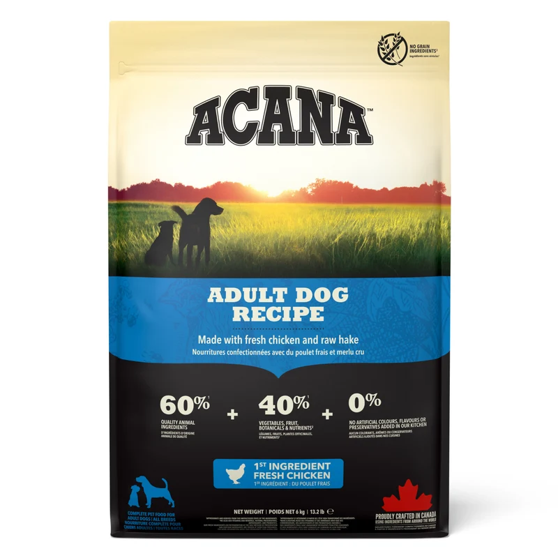 Acana Adult Dog Recipe Grain-Free Dry Dog Food