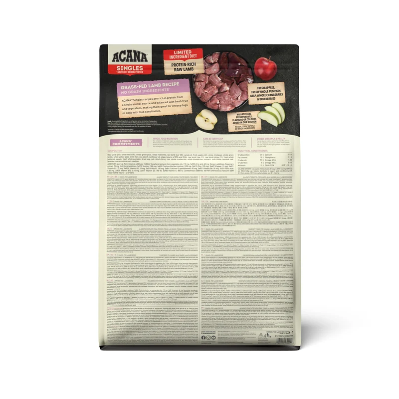 Acana Limited Ingredient Diet Grass-Fed Lamb Dry Dog Food 2KG