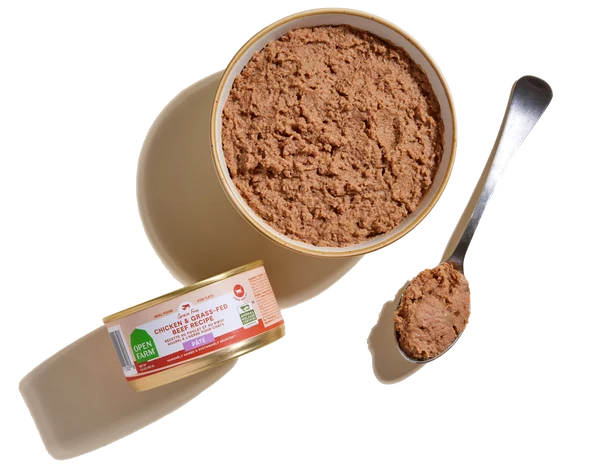 Open Farm Chicken & Grass Fed Beef Pate Wet Cat Food - 80G