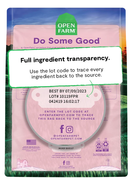 Open Farm Goodbowl Wild-Caught Salmon&Brown Rice Recipe Dry Cat Food - 1.34KG