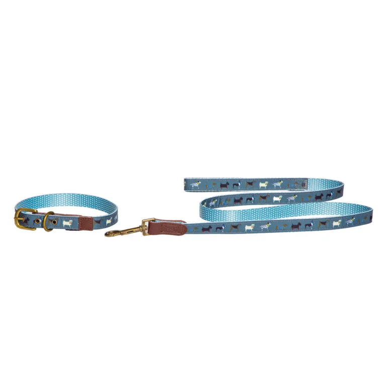 Danish Design FatFace Marching Dog Lead With Metal Buckles