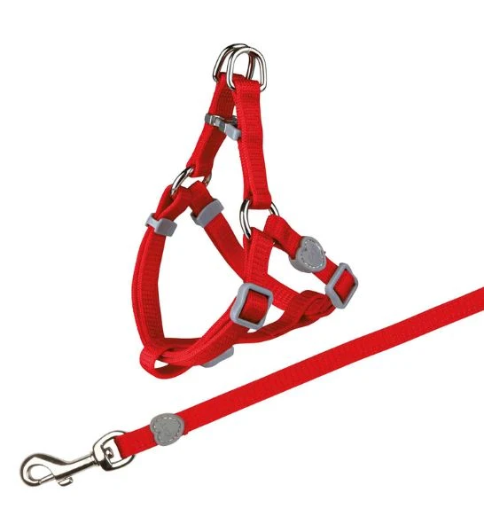 Trixie Adjustable One Touch Nylon Harness With Leash For Cats