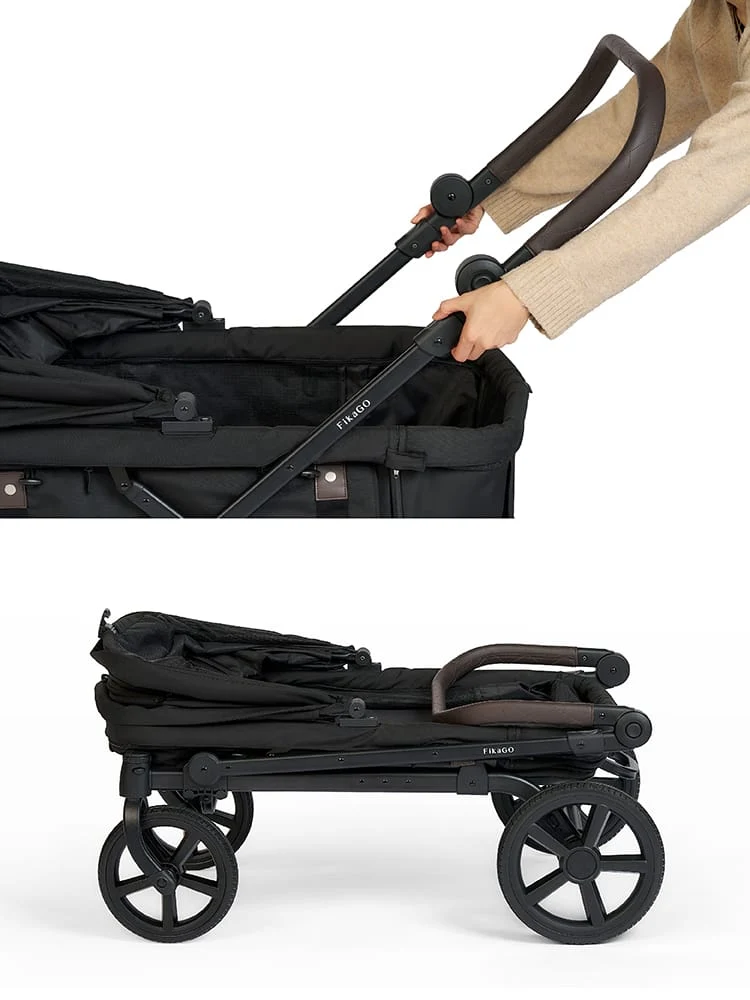 FikaGO KROSS Large Pet Wagon | 100kg Capacity Push & Pull System