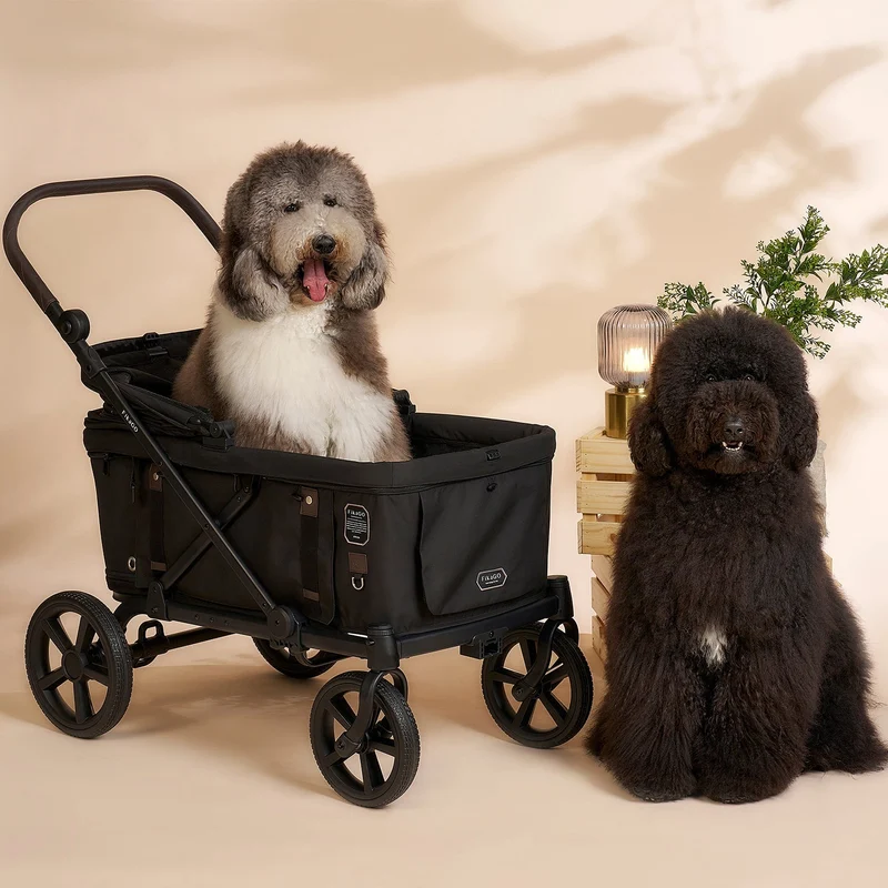 FikaGO KROSS Large Pet Wagon | 100kg Capacity Push & Pull System