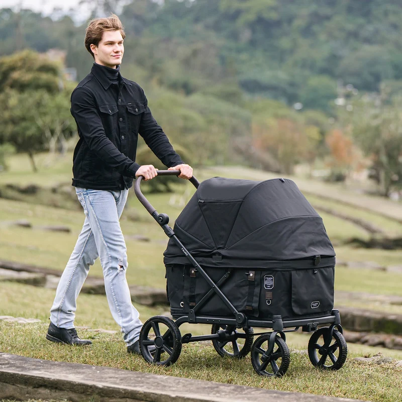 FikaGO KROSS Large Pet Wagon | 100kg Capacity Push & Pull System