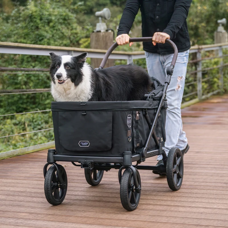 FikaGO KROSS Large Pet Wagon | 100kg Capacity Push & Pull System