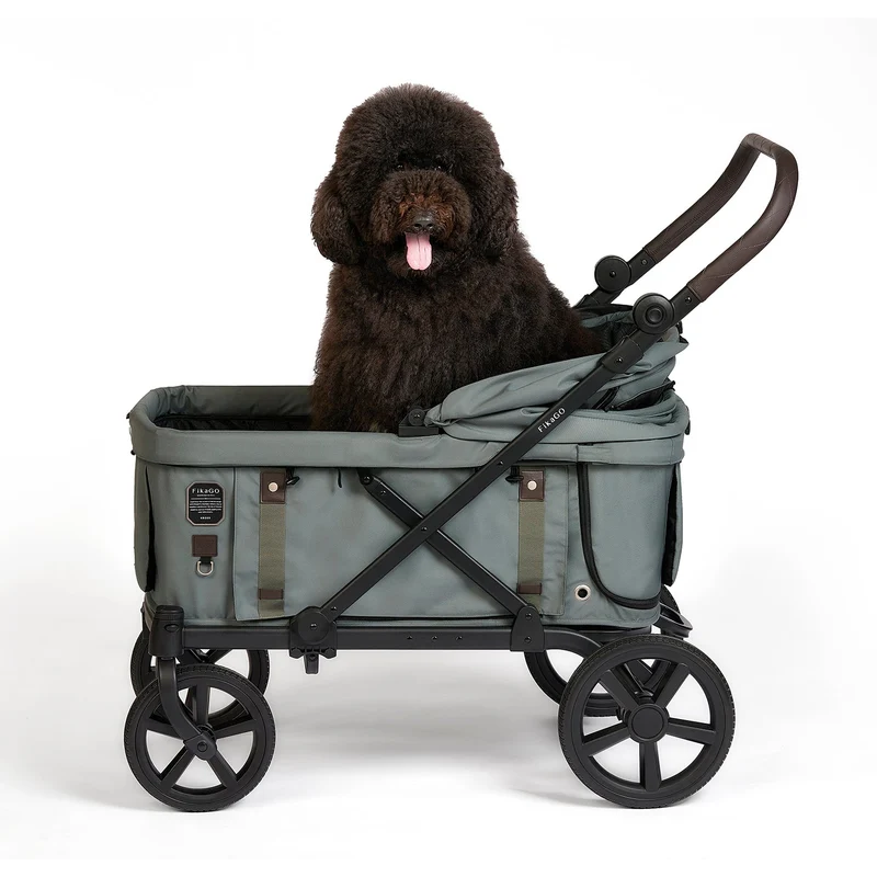 FikaGO KROSS Large Pet Wagon | 100kg Capacity Push & Pull System