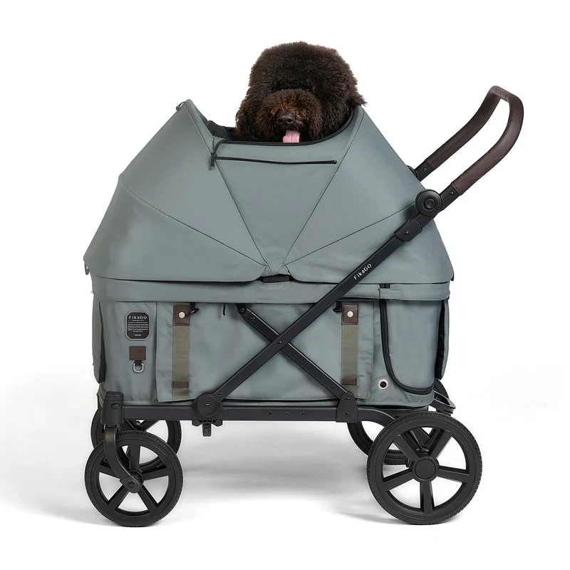FikaGO KROSS Large Pet Wagon | 100kg Capacity Push & Pull System