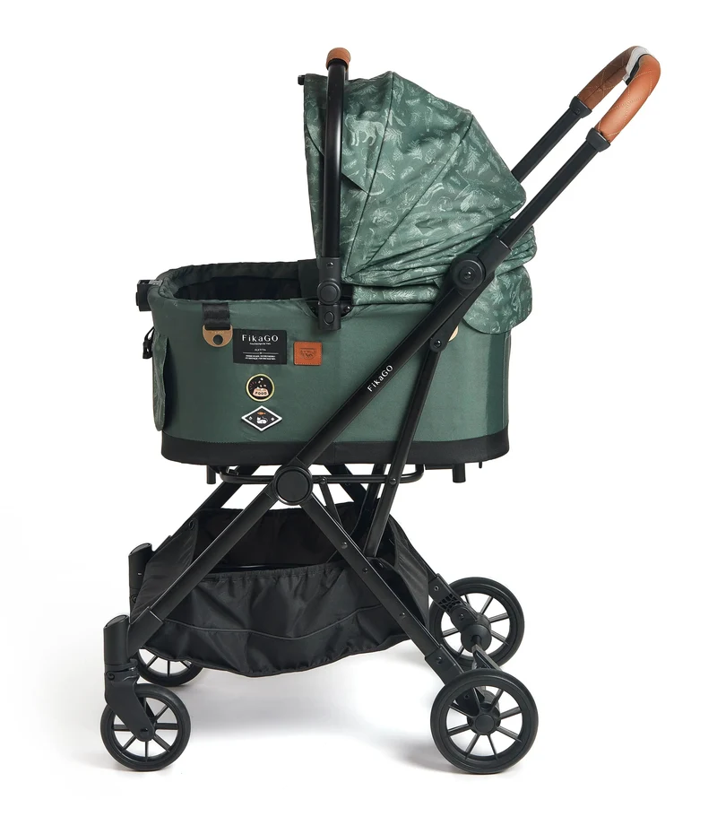 FikaGO Flytta Plus Detachable Pet Stroller | 3-in-1 Pet Travel System