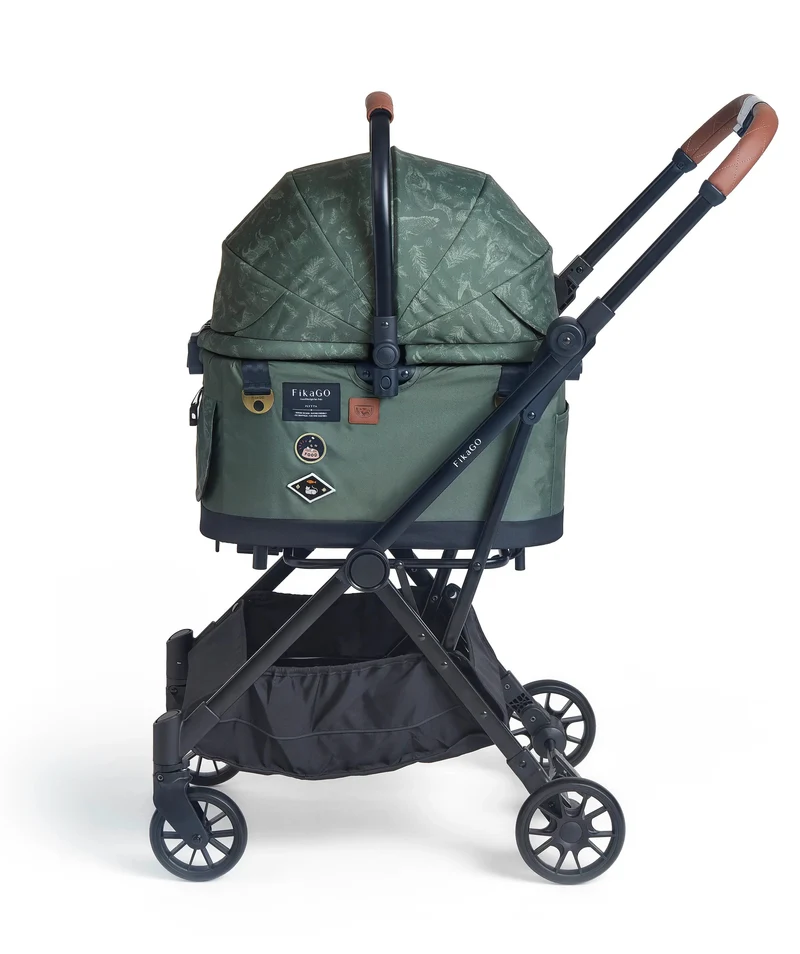 FikaGO Flytta Plus Detachable Pet Stroller | 3-in-1 Pet Travel System