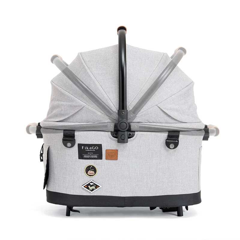 FikaGO Flytta Plus Detachable Pet Stroller | 3-in-1 Pet Travel System
