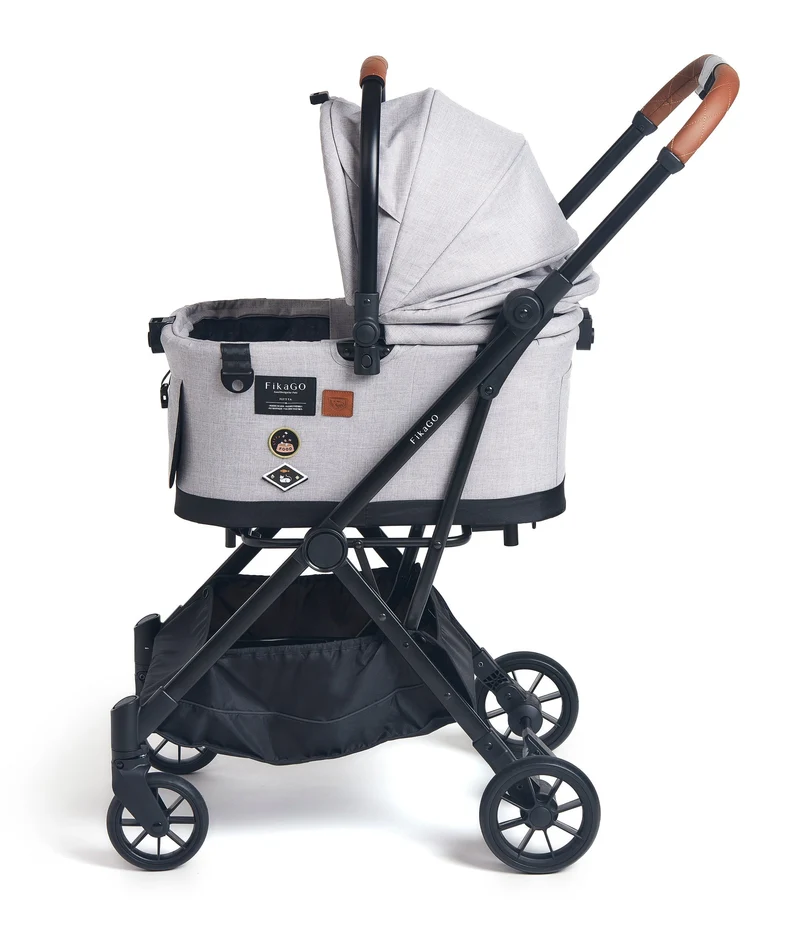 FikaGO Flytta Plus Detachable Pet Stroller | 3-in-1 Pet Travel System