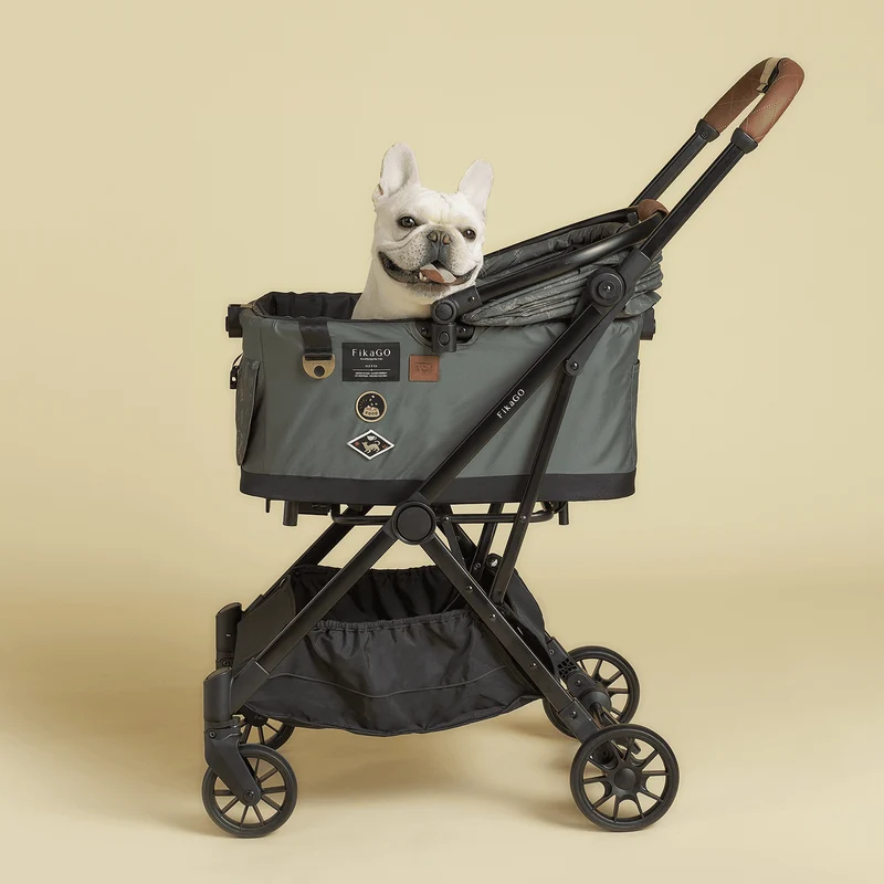 FikaGO Flytta Plus Detachable Pet Stroller | 3-in-1 Pet Travel System