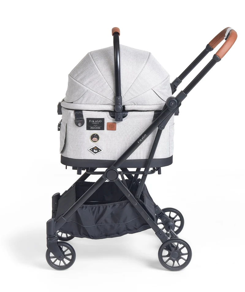 FikaGO Flytta Plus Detachable Pet Stroller | 3-in-1 Pet Travel System