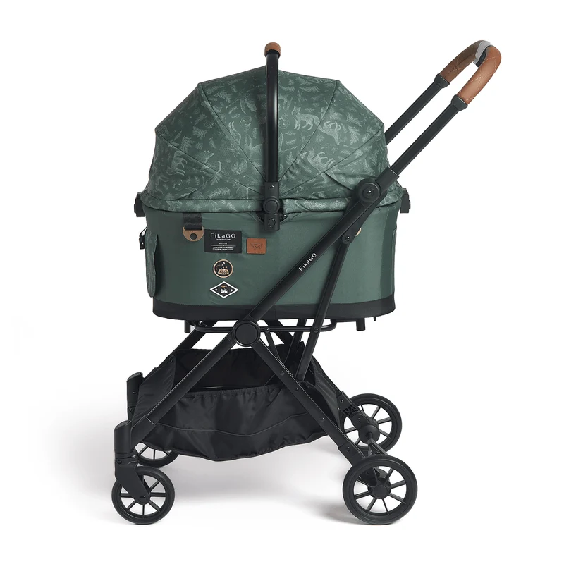 FikaGO Flytta Plus Detachable Pet Stroller | 3-in-1 Pet Travel System