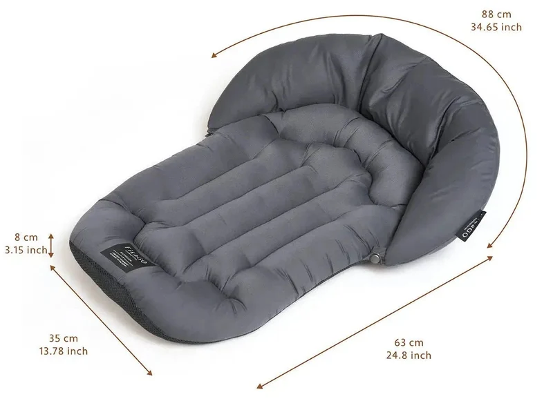 FikaGO Mushroom Pet Stroller Pillow & Curve Cushion
