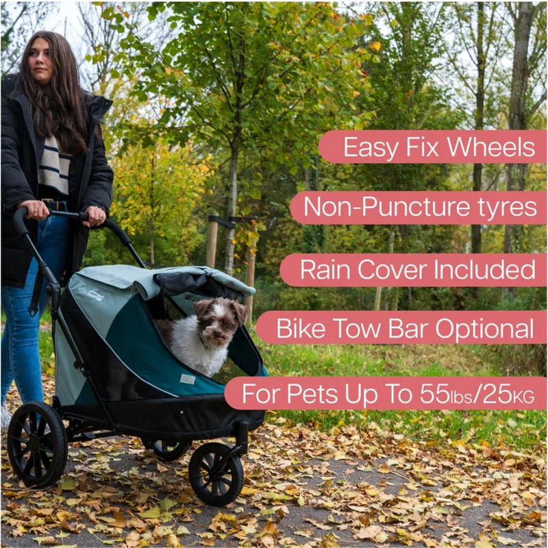 InnoPet Noah Dog Stroller, Bike Trailer & Travel Crate