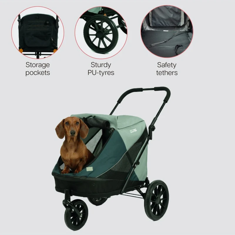 InnoPet Noah Dog Stroller, Bike Trailer & Travel Crate