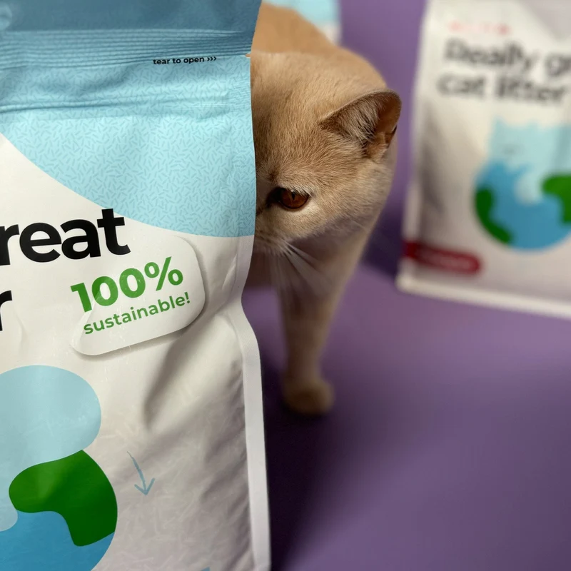 Hoopo Tofu Natural Cat Litter | 17L